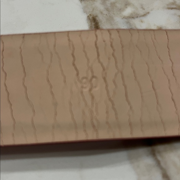 Miu Miu Brick Red Leather 1.5” wide Belt with Silver tone round Metallic Buckle - Picture 7 of 10